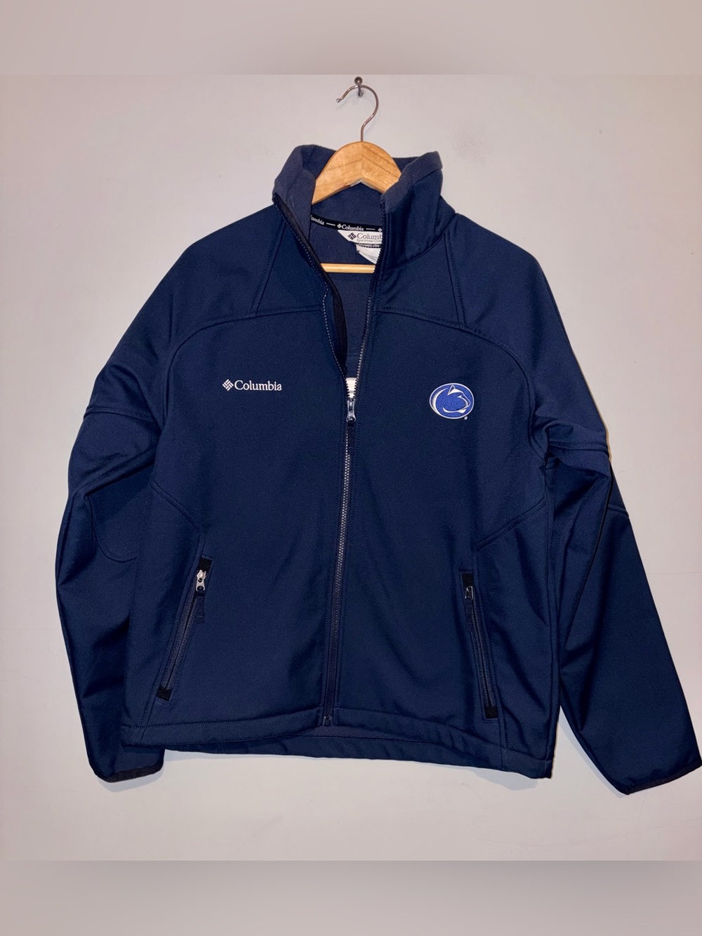 Columbia Penn State Ascender Full Zip Jacket sz M